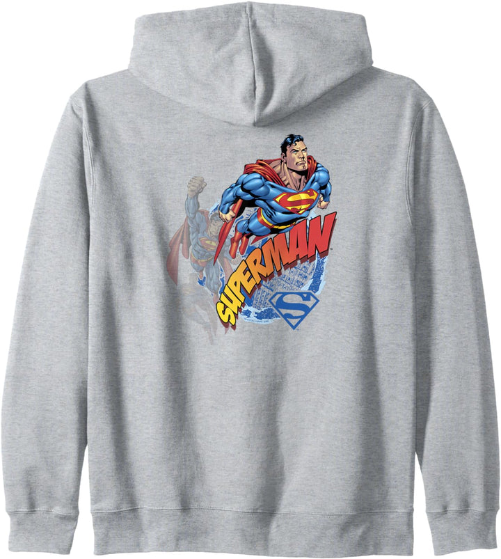 Superman Up Up and Away Kapuzenjacke