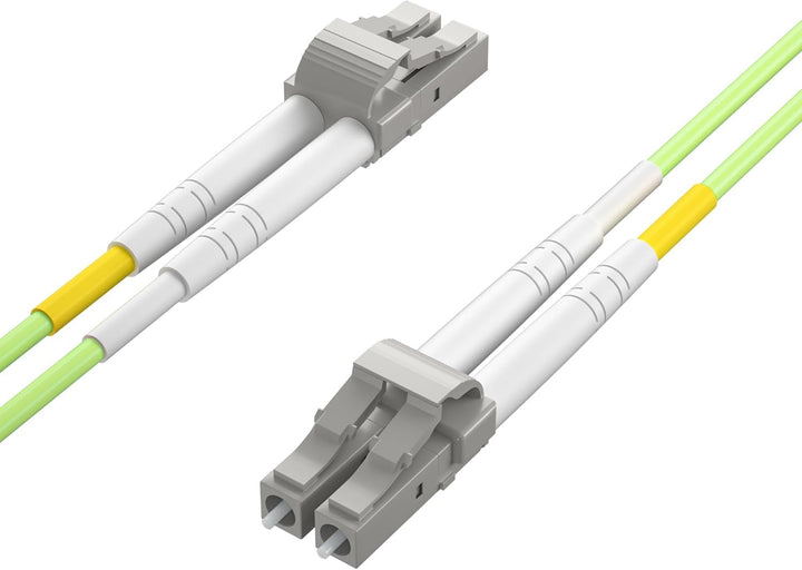 10Gtek [4 Stück LC to LC OM5 Fiber Patch Cable - 10Gb/Gigabit Multi-Mode Jumper Duplex 50/125μm LSZH