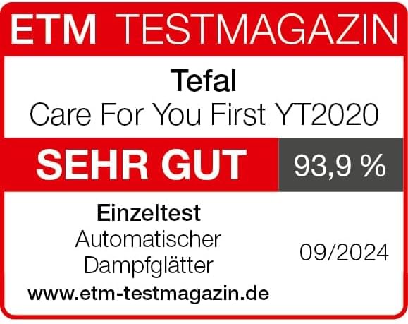 Tefal Care For You First automatischer Dampfglätter, 1500 Watt, 65 g/Min. variable Dampfmenge, Blue