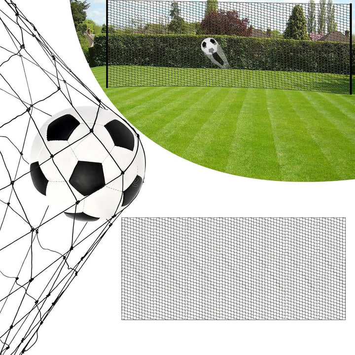 Ball Stop Net Wetterfestes Nylon Trainingsbarriere Ballfangnetz Fussball Torabschlussnetz Für Fussba