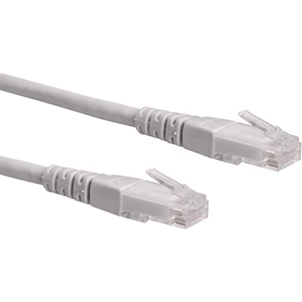ROLINE Patchkabel Kat.6 (Class E) UTP, grau, 7 m grau 7m, grau 7m