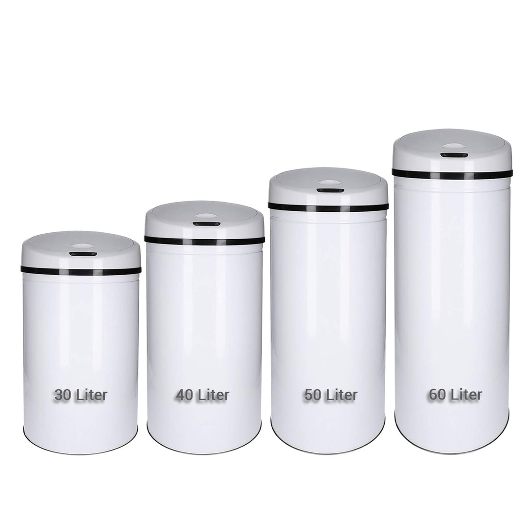 TALK-POINT Sensor- Abfallbehälter 30-60 Liter mit Abfallbeutelbefestigung, elektrischer Mülleimer, l