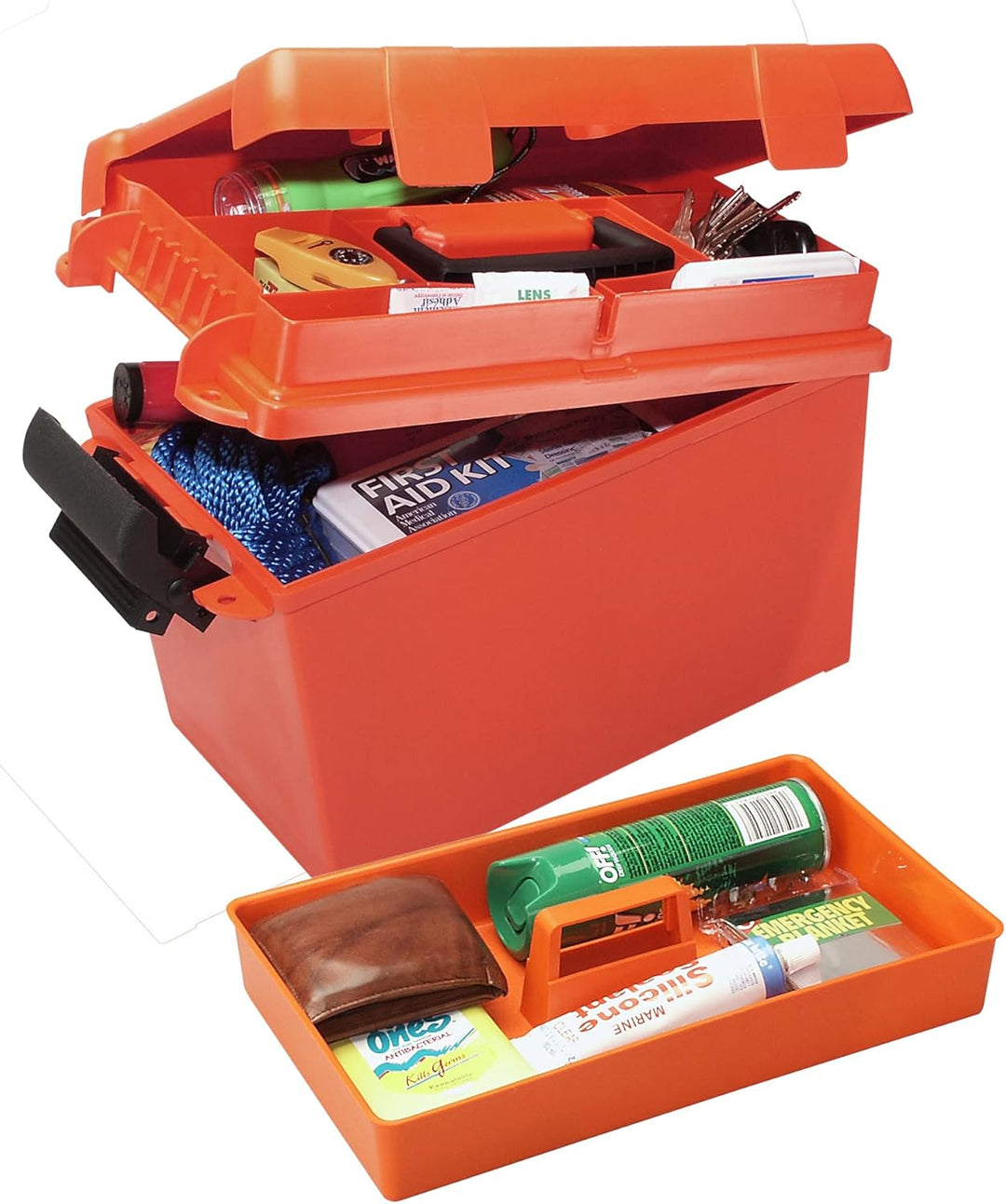 MTM SPUD1 Sportsmen's Plus Utility Dry Box Orange, Orange