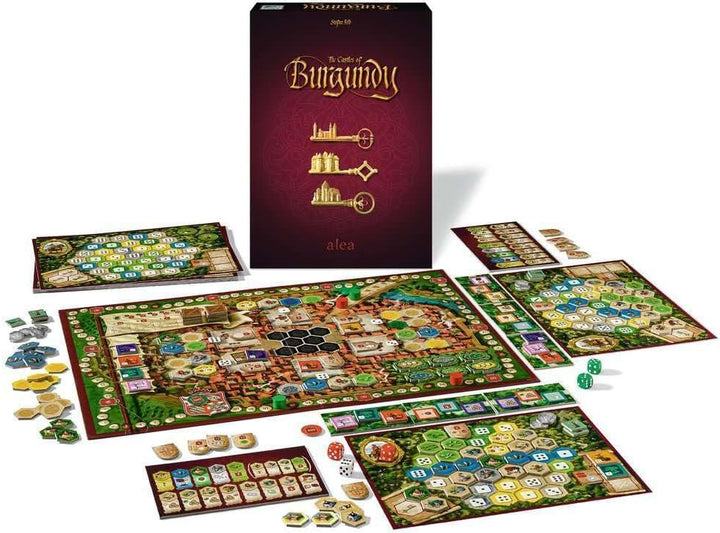 Ravensburger 26925 - The Castles of Burgundy, Klassiker, Strategiespiel für 2-4 Spieler ab 10 Jahren