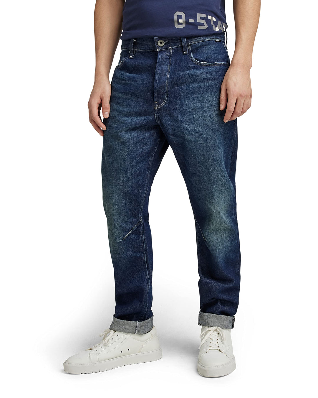 G-STAR RAW Herren A-STAQ Tapered Jeans 27W / 30L Blau (Worn in Night Time D20005-c967-c957), 27W / 3