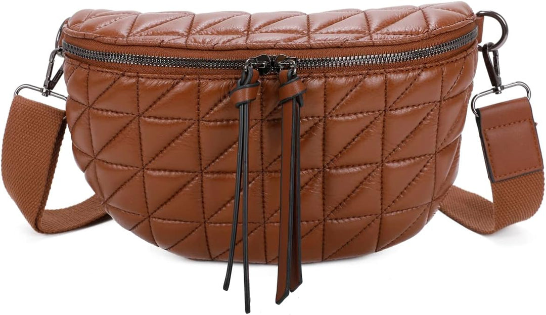 OBC Damen Tasche Nylontasche Gürteltasche Brusttasche Crossbody Hüfttasche Bauchtasche Bodybag Umhän