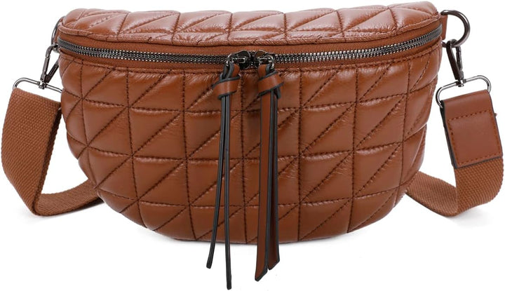 OBC Damen Tasche Nylontasche Gürteltasche Brusttasche Crossbody Hüfttasche Bauchtasche Bodybag Umhän