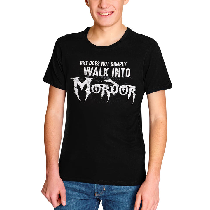 Elbenwald Herr der Ringe T-Shirt Mittelerde Kollektion Verschiedene Motive Frontprint Baumwolle Dame