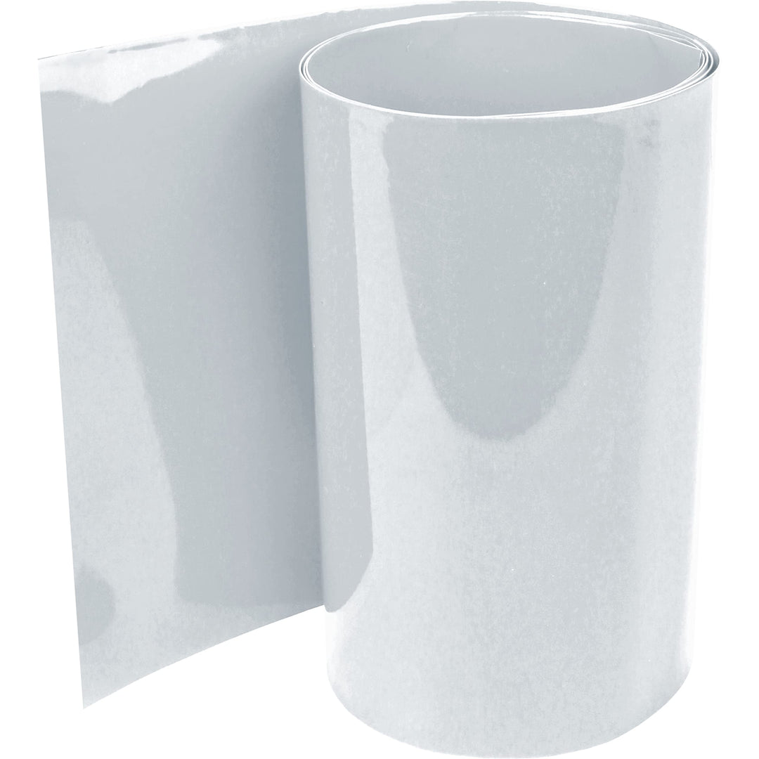 ISOLATECH PVC Schrumpfschlauch Meterware transparent ohne Kleber Flachmass 200mm (Ø127,3mm) 3 Meter