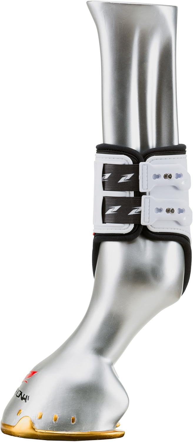 Zandonà Superior Air Fetlock Schutzgamasche für Pferde M Weiss, M Weiss
