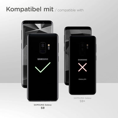 ONEFLOW Handykette 'Twist Strap' kompatibel mit Samsung Galaxy S9 Hülle zum Umhängen transparent, Ha