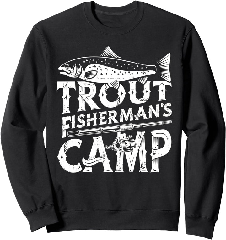 Angeln Fischer - Fischen Angler Trout Fishing Sweatshirt