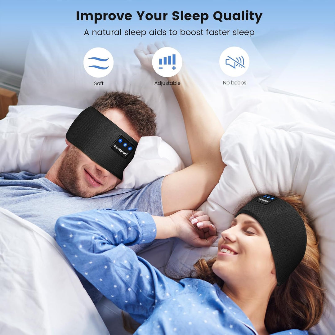 Schlafkopfhörer Bluetooth,Schlaf Kopfhörer Stirnband Bluetooth 5.4 Kopfhörer Geschenk für Männer/Fra