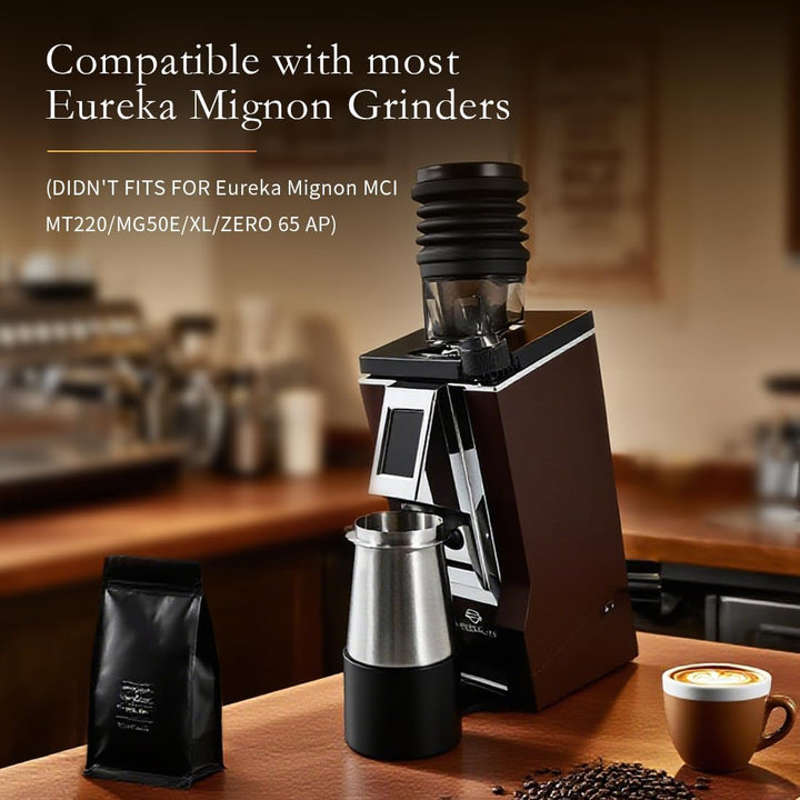 Neigungsständer mit Dosierbecherständer, kompatibel mit Eureka Mignon Espresso-Kaffeemühle, langlebi