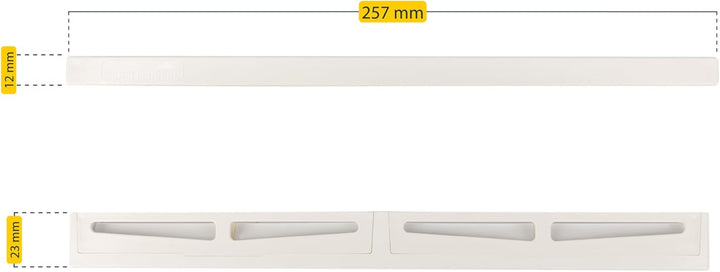 Schellenberg Fensterlüfter PLUS, weiss, bohrfreie Montage, energie- und heizkostensparend, Vorbeugun