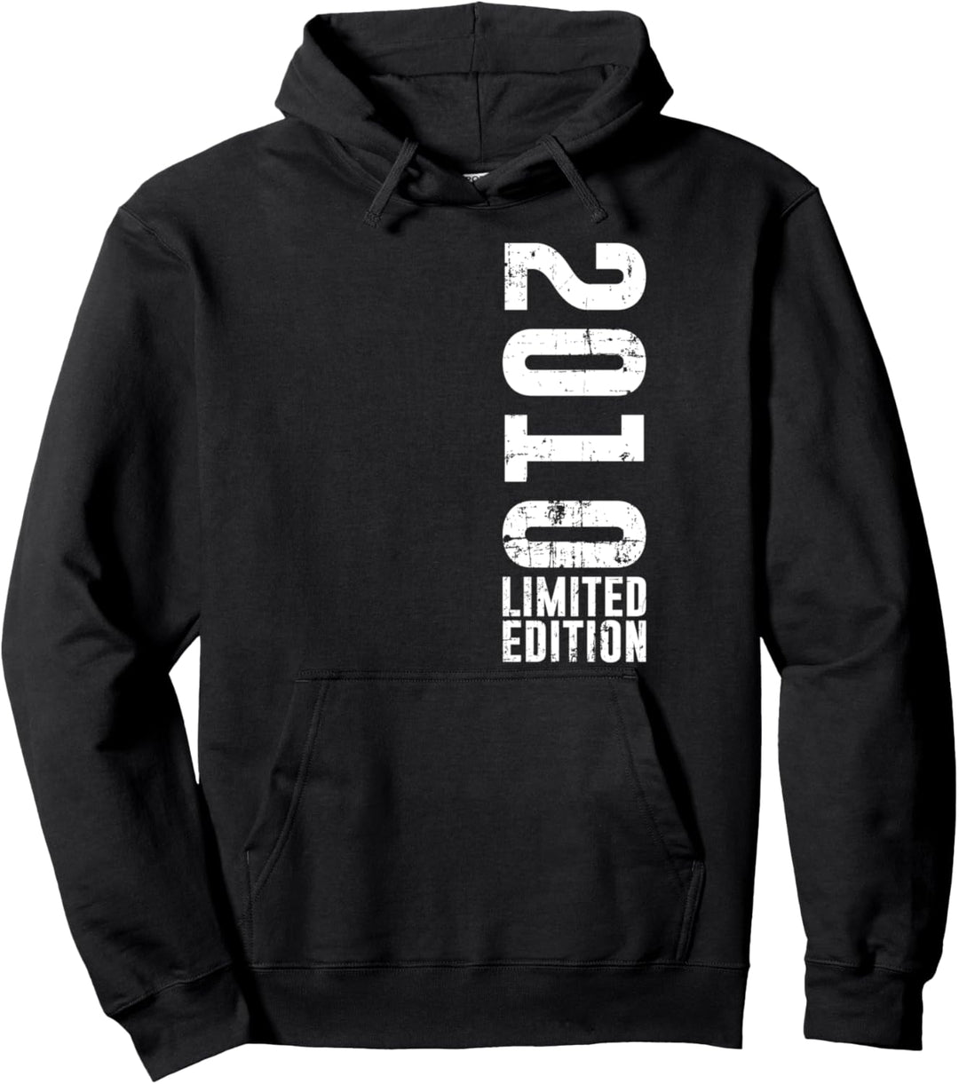 Geburtstagsdesign Limited Edition und Vintage 2010 Pullover Hoodie
