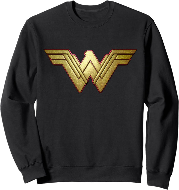 DC Wonder Woman-Logo 3D Paisley Sweatshirt