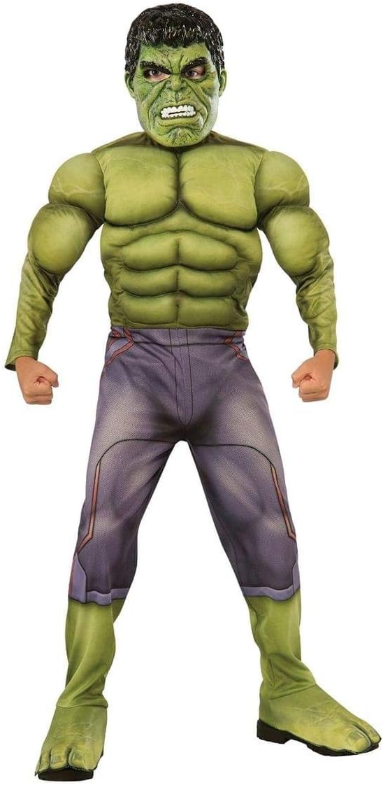 Hulk Deluxe - Rächer Alter von Ultron - Kinder-Kostüm - Large - 147cm, L
