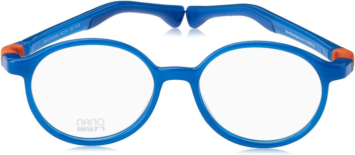 NANOVISTA Unisex Kinder Sonnenbrille 44 Azul Cristal/Naranja, 44 Azul Cristal/Naranja