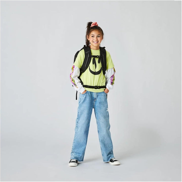 Satch Pack ab 5. Klasse ergonomisch 30L Stauraum standfest Organisationstalent Einheitsgrösse Blackj