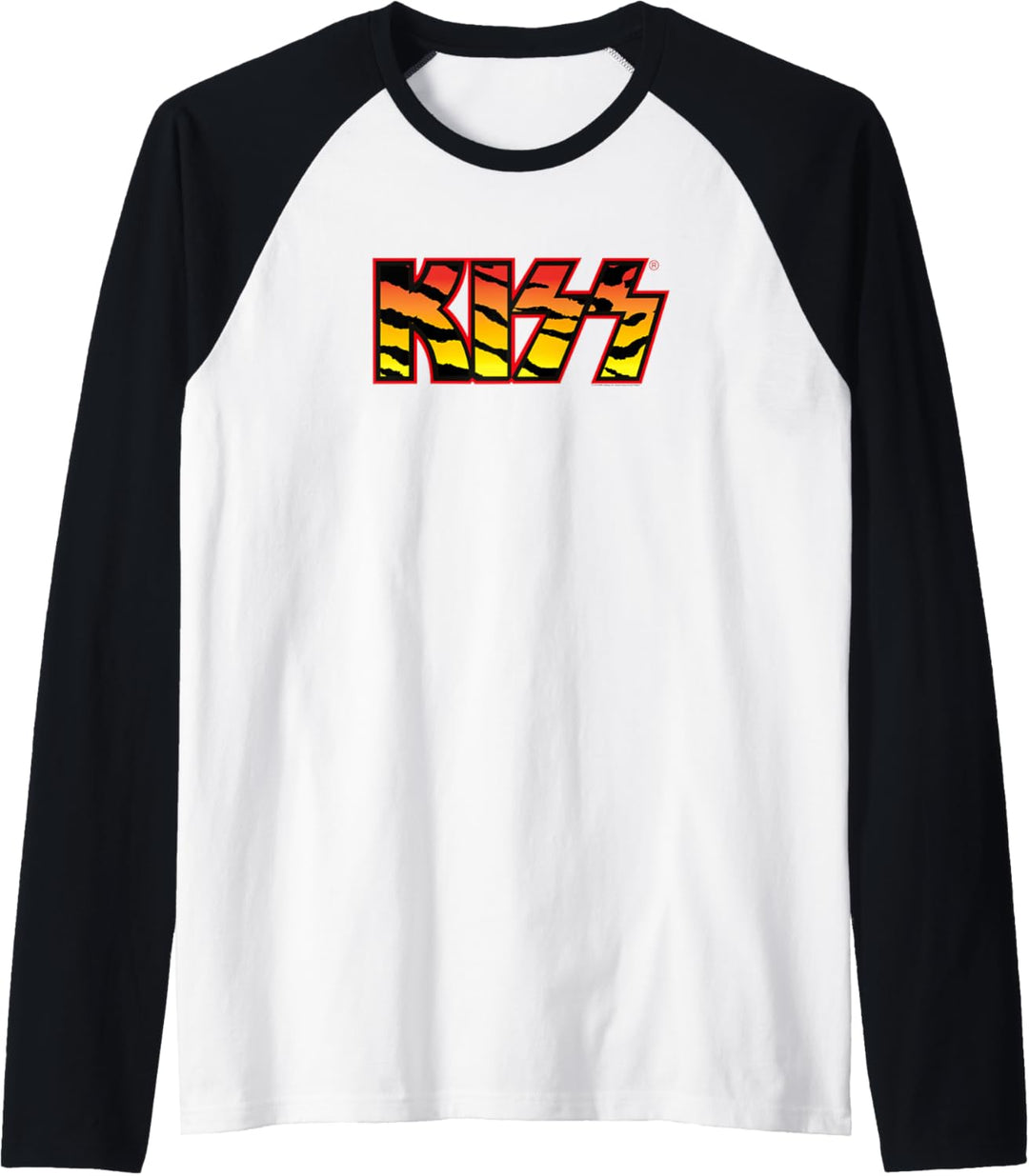 KISS - Logo animalisieren Raglan