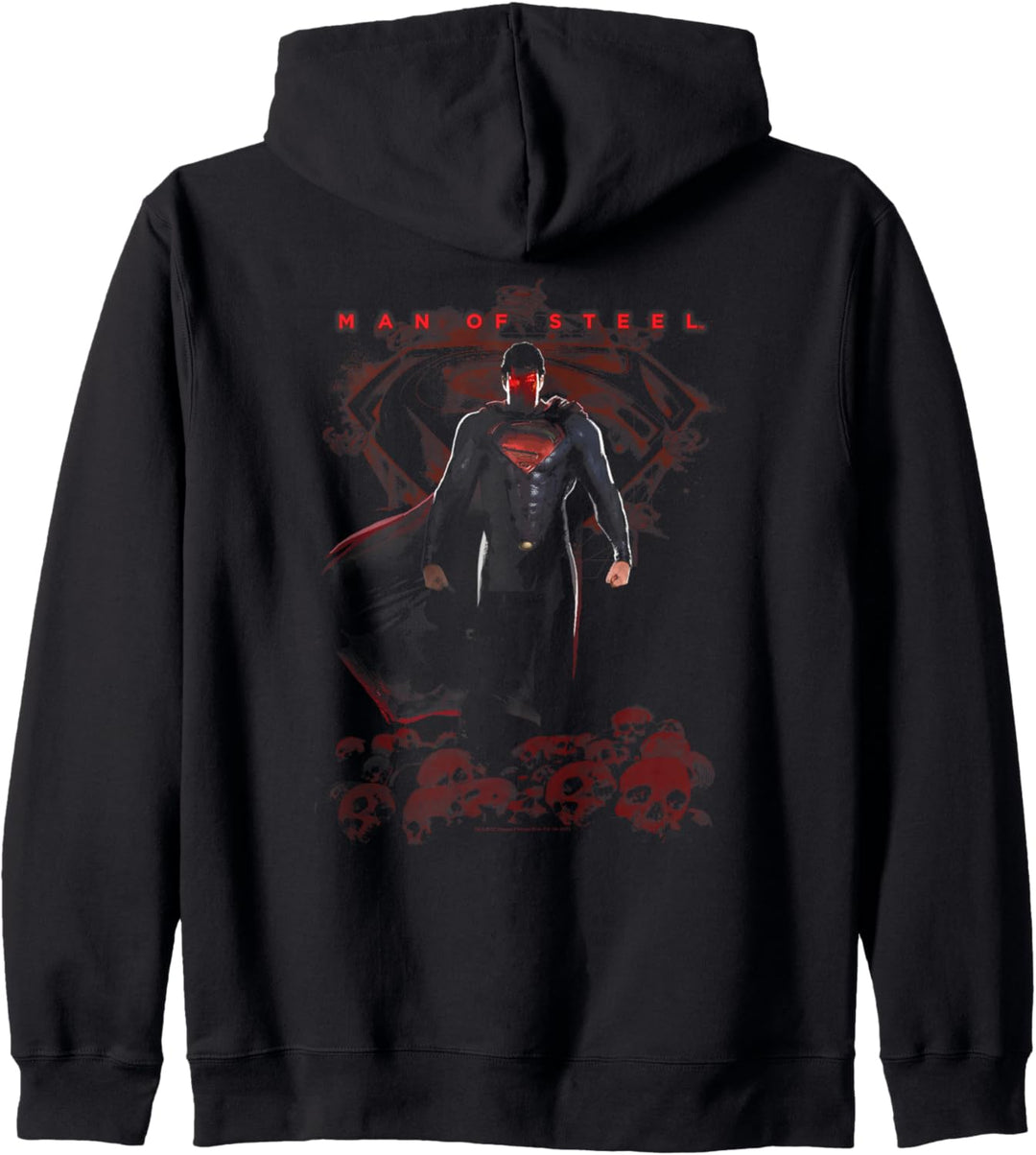 Superman Man of Steel Super Skulls Kapuzenjacke