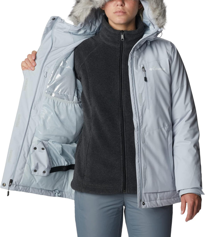 Columbia Damen Ava Alpine Isolierte Skijacke Cirrus Grey XL, Cirrus Grey XL