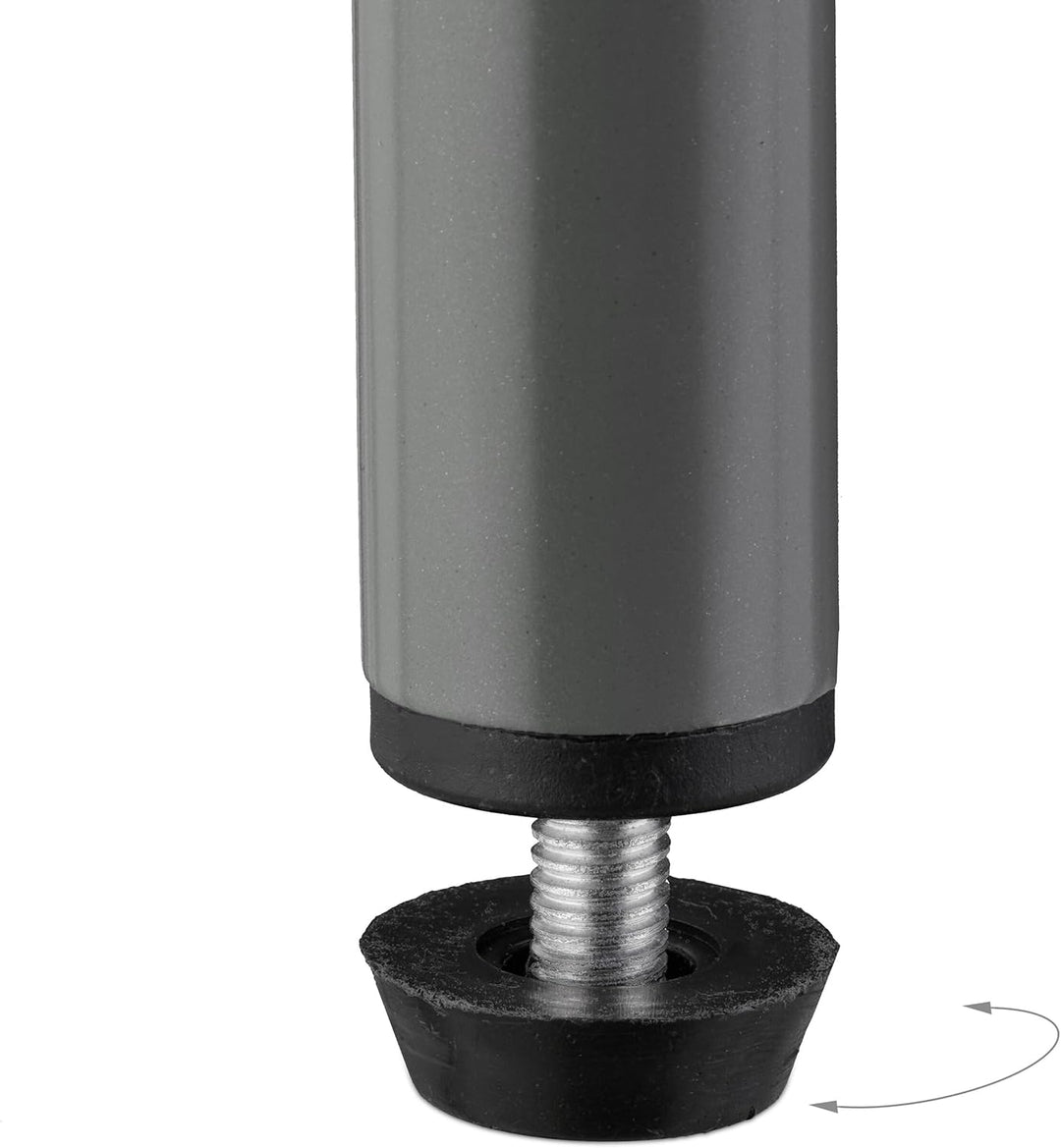 Relaxdays Kofferständer, klappbar, Gepäckständer aus Metall, HxBxT: 55 x 67 x 43 cm, Kofferablage, H