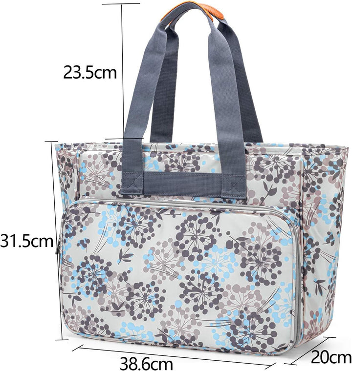 Yarwo Reisetasche für Kreuzstich Tool Kit, Aufbewahrungstasche für Stickerei Set, Tragetasche für St