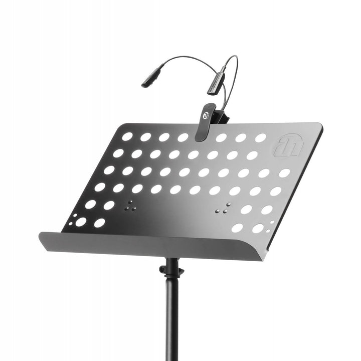 Adam Hall Stands SMS 17 SET 1 - Music stand with LED Light Notenpult mit Notenpultleuchte, Notenpult