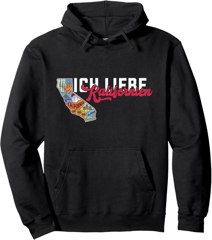 USA Geschenk für Patrioten Kalifornien Pullover Hoodie