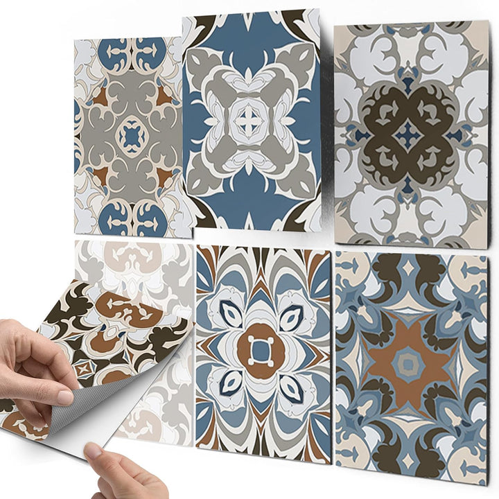 CREATISTO Mosaik Klebefliesen Stickerfliesen Fliesenfolie - Klebefolie Aufkleber für Wand-Fliesen I