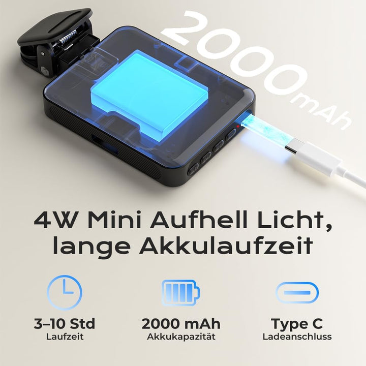 OUSFOT Selfie Licht 128LED 3000K-6500K Handy Licht RGB-Modus 8 Farben mit Einstellbarer Helligkeit,