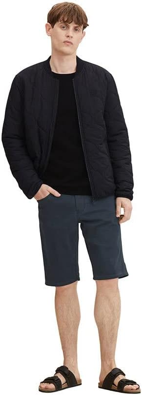 TOM TAILOR Herren Bermuda Jeans Shorts 1031271 33 10668 - Sky Captain Blue, 33 10668 - Sky Captain B