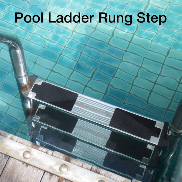 Poolleiter Stufen Ersatz,304 Edelstahl Poolleiter Ersatzstufe Anti-Rutsch Pool Stufen Für Unterirdis
