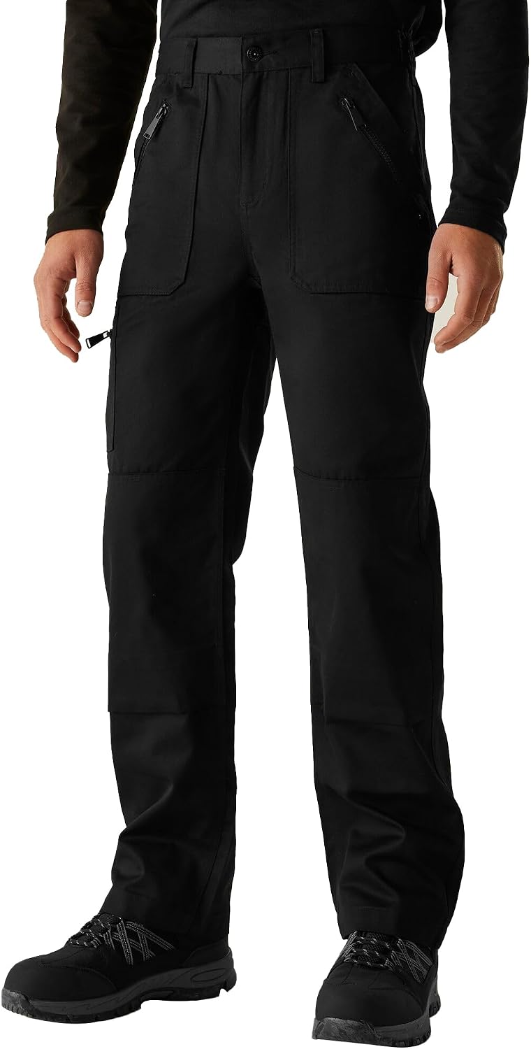 Regatta Herren Hose Professionelle Pro Action Strapazierfähige Wasserabweisende Hose mit Mehreren Ta
