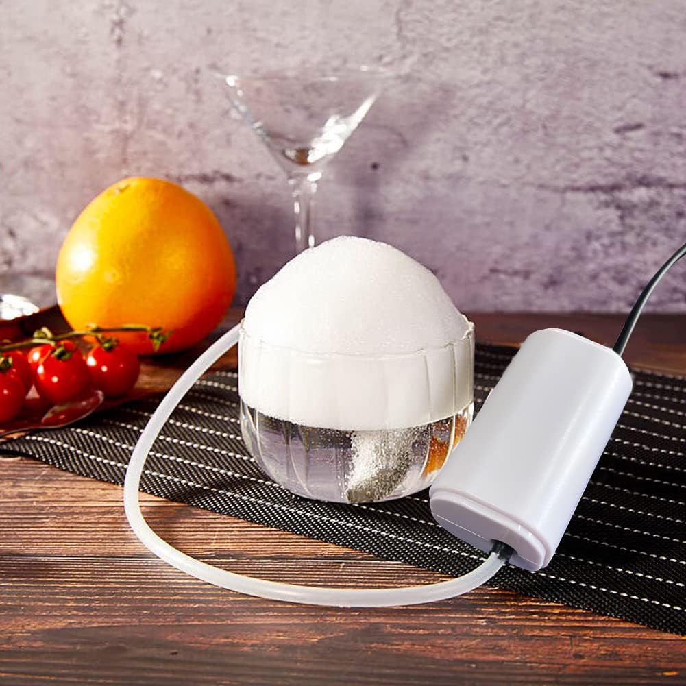 DUEBEL Molekularer Gastronomie-Schaumstoffgenerator, Schaumgenerator-Kit, Kreatives