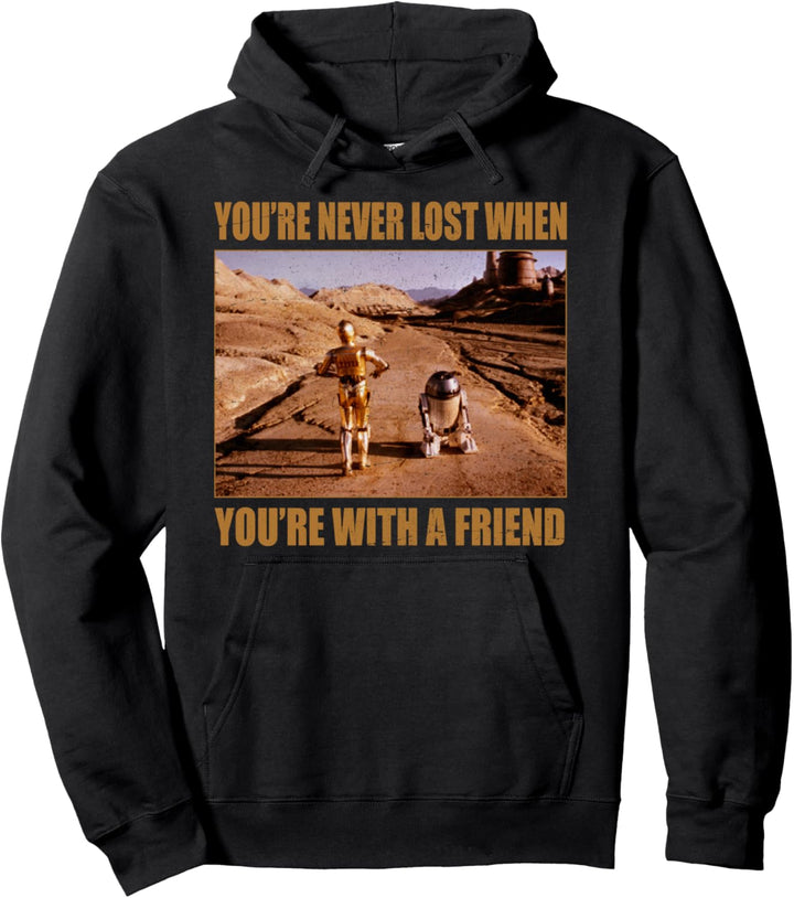 Star Wars Droid Friends Meme Pullover Hoodie