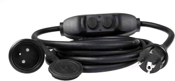 AS – Schwabe 845303 Verlängerungskabel mit Stecker zu Differentialschalter IP 44 Für Aussen/Garten 3
