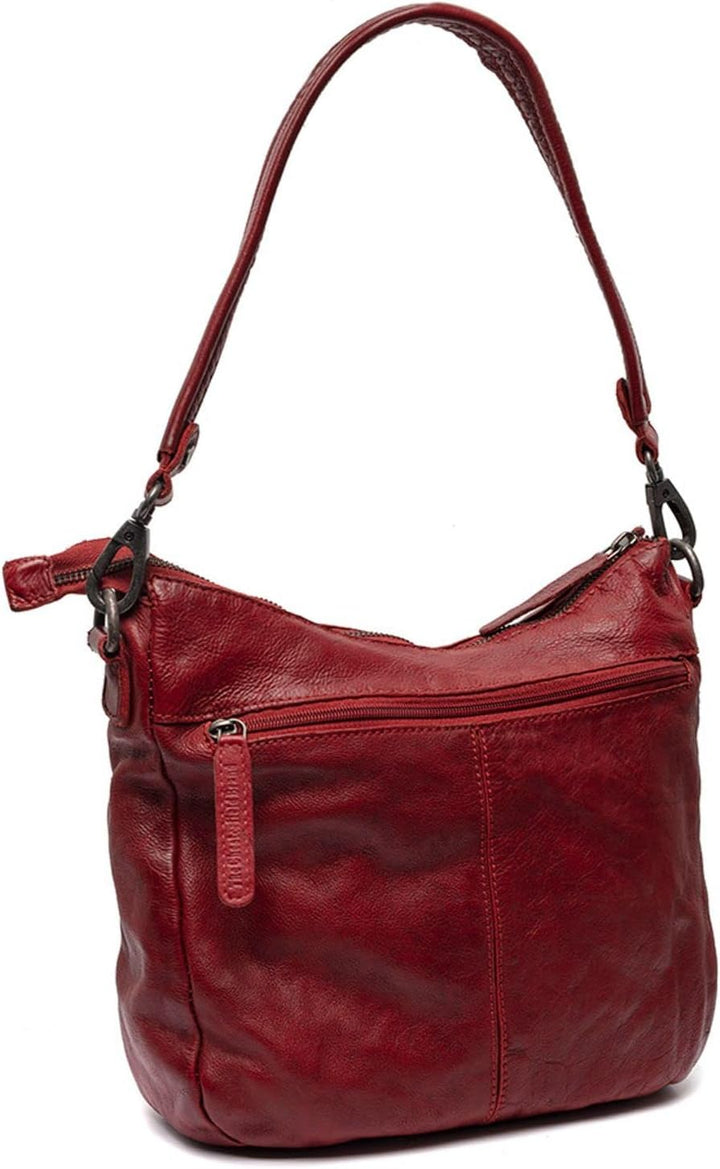 The Chesterfield Brand Washed Nitra Schultertasche Leder 29 cm