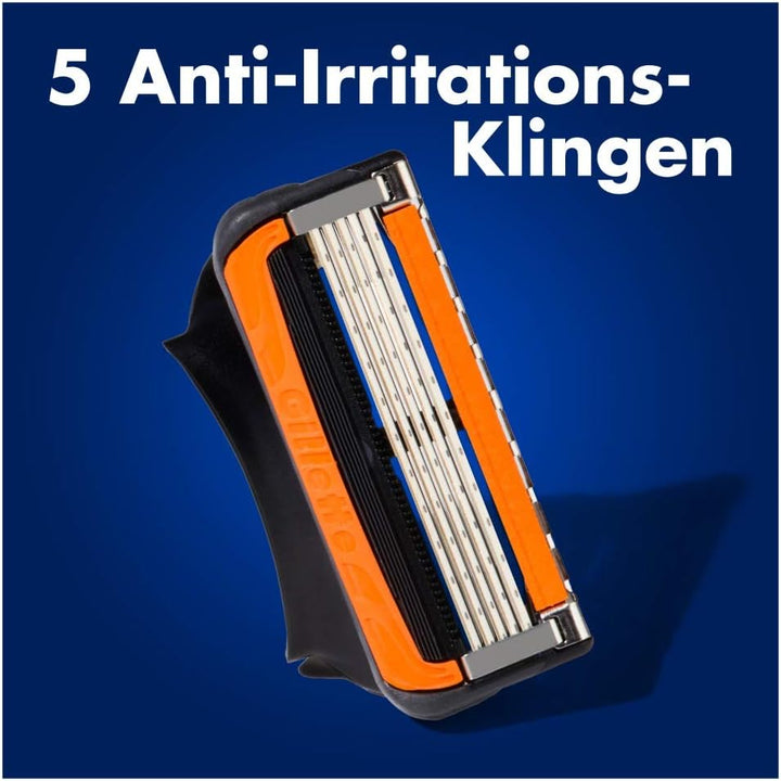 Gillette ProGlide Power Rasierklingen, 4 Ersatzklingen für Nassrasierer Herren mit 5-fach Klinge, 4e