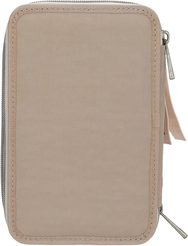 Depesche 13341 Miss Melody 3 Fach Federtasche Poppy Sand