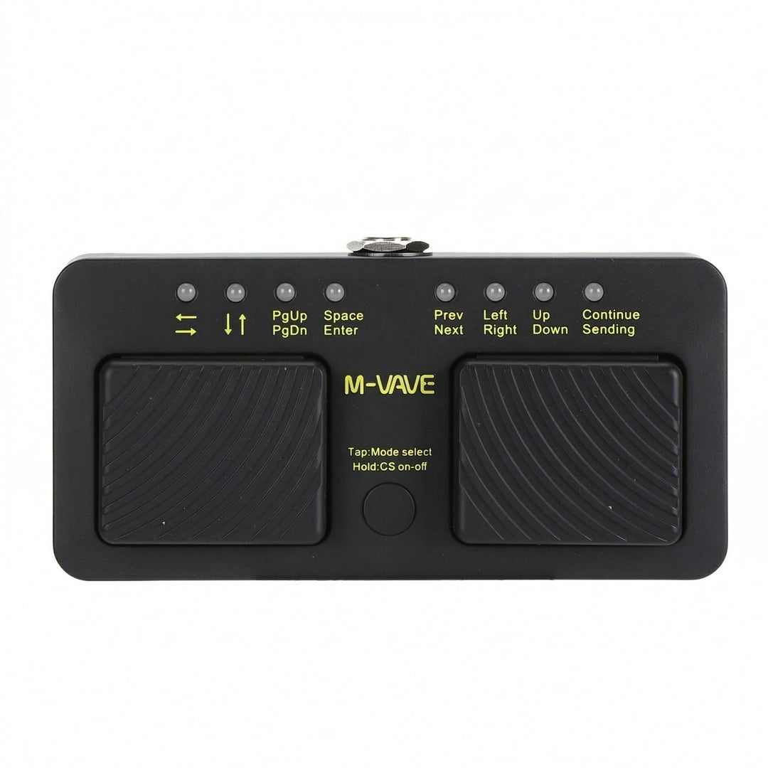 Kabelloses Bluetooth-Seitenwender-Pedal, Notenblatt-Seiten-Controller, Fussschalter für Tablet, Idea