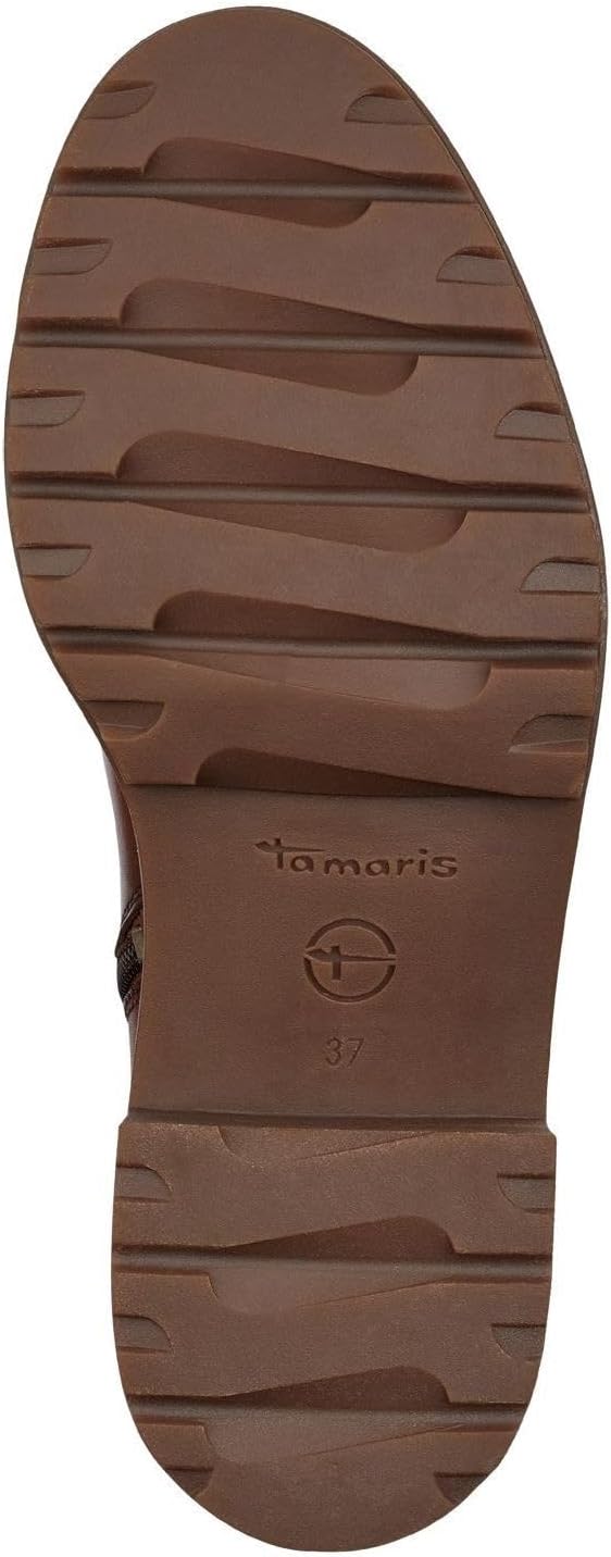 Tamaris Damen Chelsea Boot 1-25006-41 weit 39 EU Cognac, 39 EU Cognac