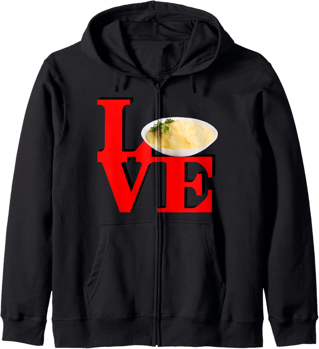 I love Mashed Potatoes love Park Kapuzenjacke
