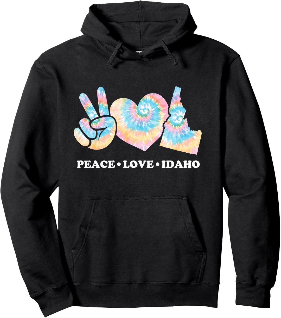 Peace Love Idaho Pullover Hoodie