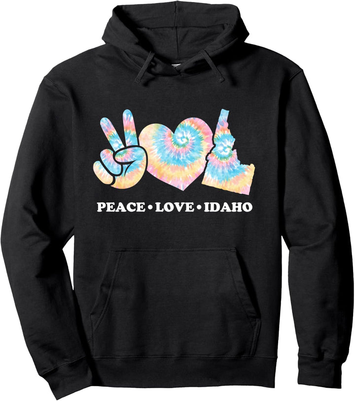 Peace Love Idaho Pullover Hoodie