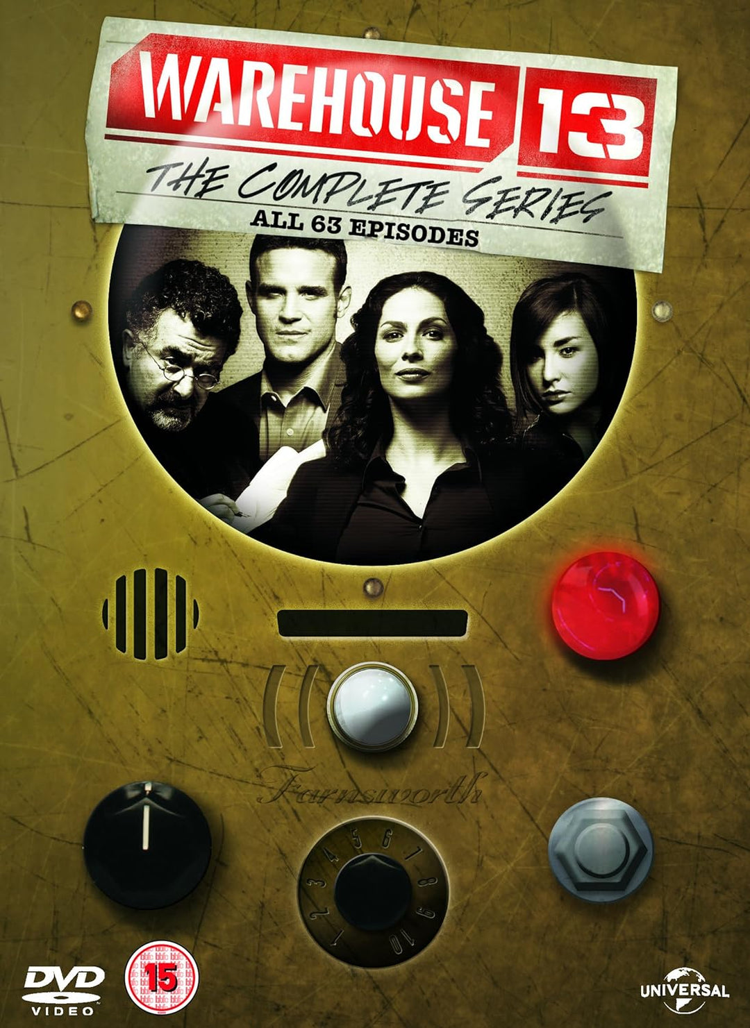 Warehouse 13: The Complete Series [19 DVDs] (UK-Import), DVD