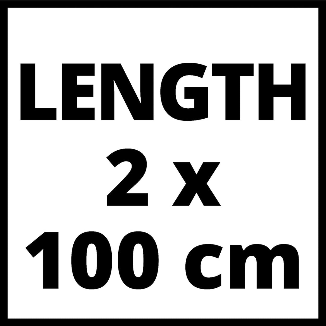Original Einhell Führungsschiene Alu (passend für alle Akku und Expert-Handkreissägen, 2 x 1000 mm,