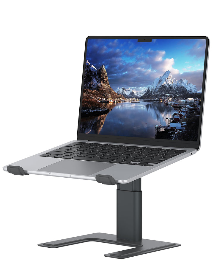 ALASHI Laptop-Ständer für Schreibtisch, Computer-Ständer, verstellbare Höhe, ergonomische Notebook-L